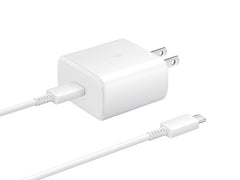 Samsung 45W USB-C Fast Wall Charger - White