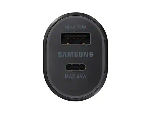 Buy Samsung 45W Dual Car Charger - Black from Vmart in Pakistan