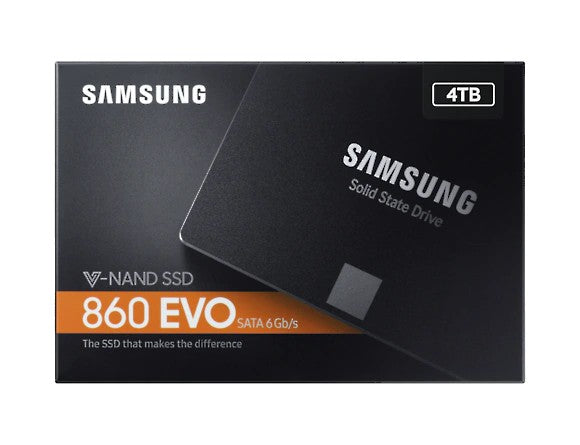 Samsung EVO 860 2.5" SATA III SSD - 4TB