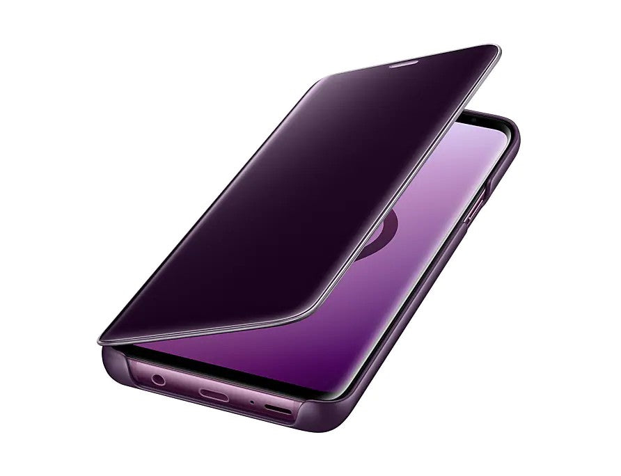 Samsung Galaxy S9+ Clear View Standing Cover-Purple