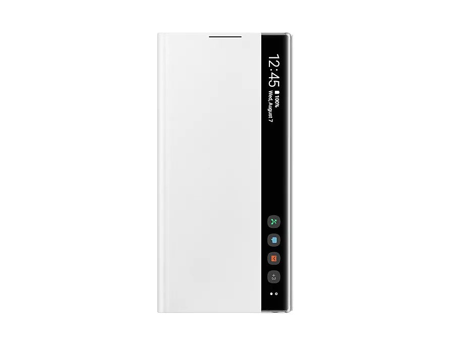 Samsung Galaxy Note 10 Clear View Cover- White