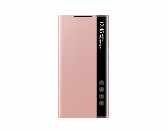 Buy Samsung Galaxy Note20 Ultra Clear View Cover - Bronze from Vmart in Pakistan