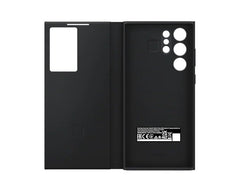 Samsung Galaxy S22 Ultra Smart Clear View Cover - Black