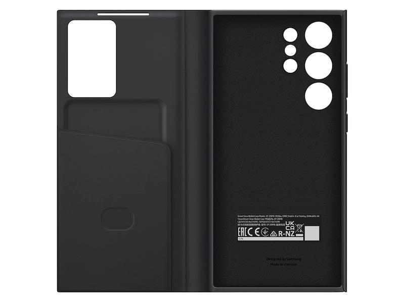 Samsung Galaxy S23 Ultra Smart View Wallet Case - Black