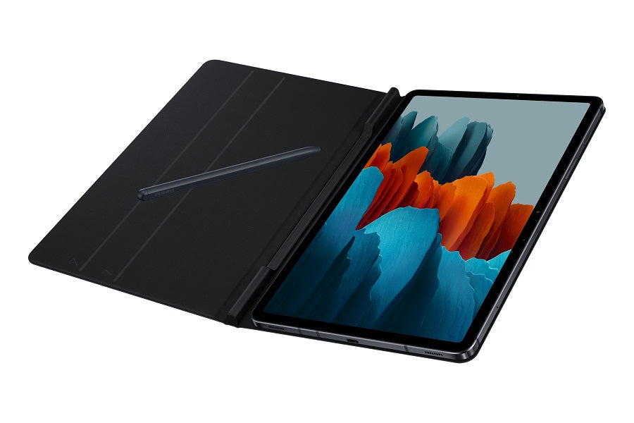 Samsung Galaxy Tab S7 Book Cover -  Mystic Black