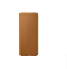 Samsung Galaxy Z Fold3 5G Leather Flip Cover - Camel