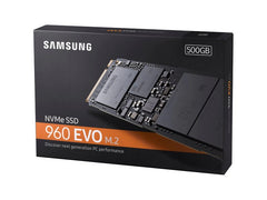 Buy Samsung NVME M.2 SSD EVO 960 - 500GB from Vmart in Pakistan