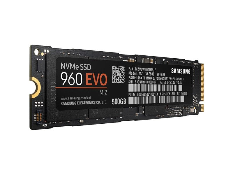 Samsung NVME M.2 SSD EVO 960 - 500GB