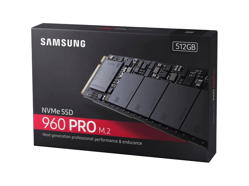 Samsung NVME M.2 SSD Pro 960 - 512GB