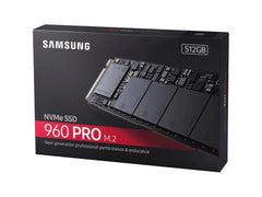 Buy Samsung NVME M.2 SSD Pro 960 - 512GB from Vmart in Pakistan