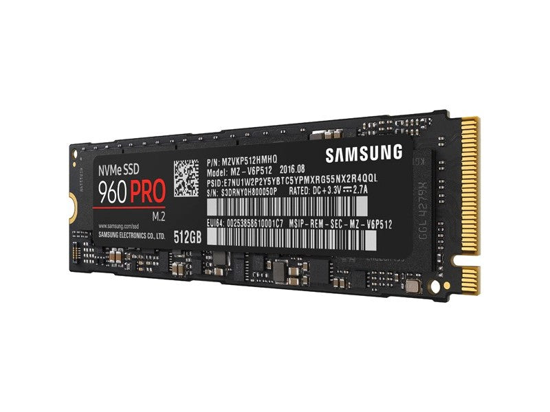 Samsung NVME M.2 SSD Pro 960 - 512GB