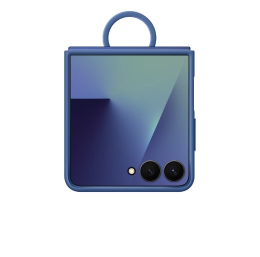 Buy Samsung Galaxy Z Flip7 Ring Case (Silicone) Blue from Vmart in Pakistan