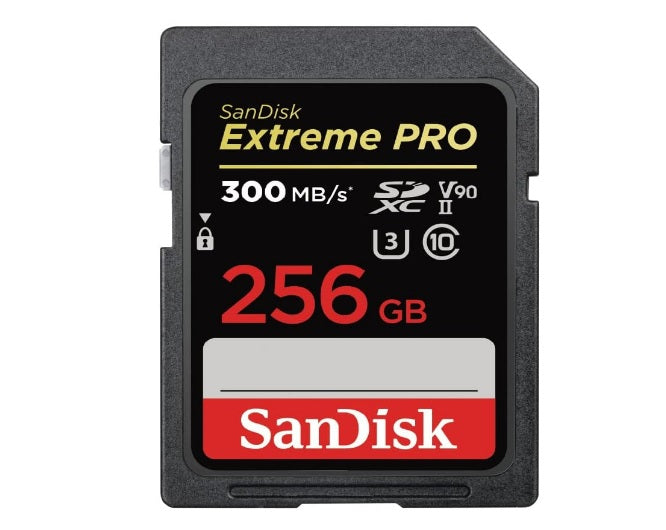 SanDisk 256GB Extreme PRO SDXC UHS-II Card