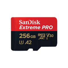 SanDisk 256GB Extreme Pro microSDXC UHS-I Card