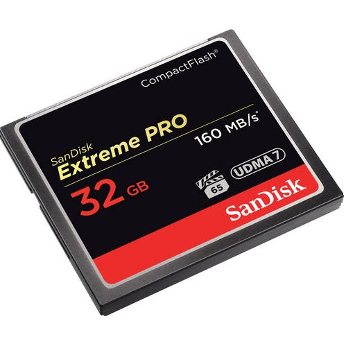 SanDisk 32GB Extreme Pro CompactFlash Memory Card