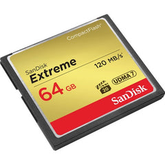 SanDisk 64GB Extreme CompactFlash Memory Card