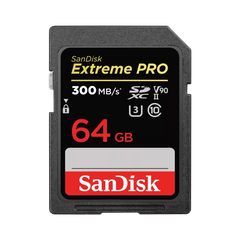 SanDisk 64GB Extreme PRO SDXC UHS-II Card