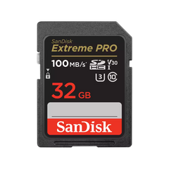 SanDisk Extreme Pro SDHC UHS-I Card - 32GB