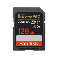 SanDisk Extreme PRO SDXC UHS-I Card - 128GB