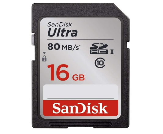 Buy SanDisk Ultra 16GB SDHC UHS-I Memory Card from Vmart in Pakistan