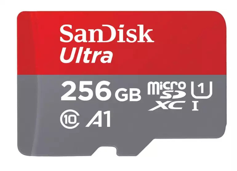 Sandisk 256GB Ultra MicroSD UHS-1 Card, 150MB/s