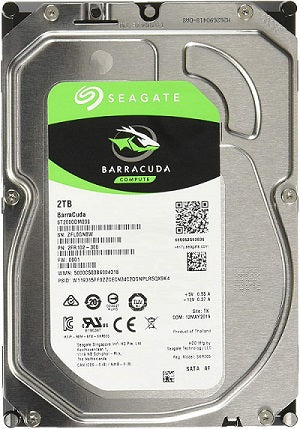 Seagate Barracuda SATA 6Gb/s 256MB Cache 3.5-Inch Internal Hard Drive - 2TB