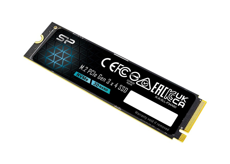 Buy Silicon Power P34A60 PCIe Gen 3x4 NVMe SSD 256GB Vmart in Pakistan