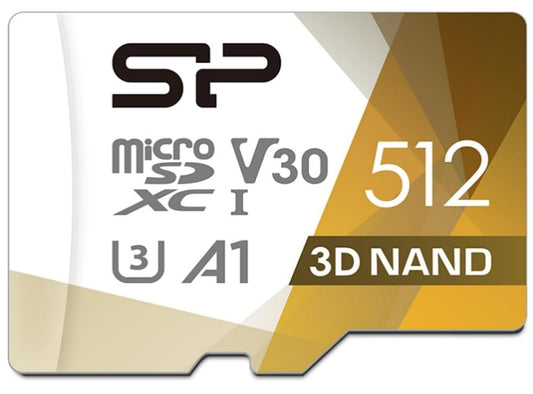 Buy Silicon Power U3 SDXC 100MB/s High Speed Micro SD Card 512GB from Vmart in Pakistan