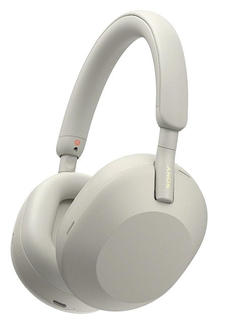 Sony WH-1000XM5 Wireless Noise Cancelling Headphones - Platinum Silver