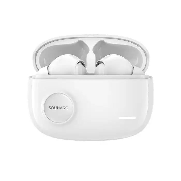 Sounarc Q2 Active Noise Cancelling Earbuds - White