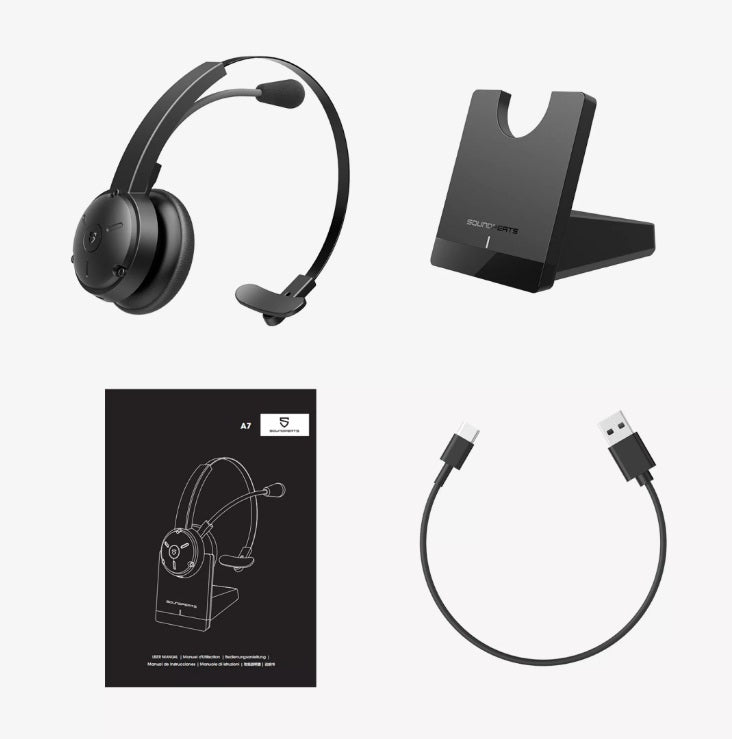 SoundPeats A7 Bluetooth Headphones