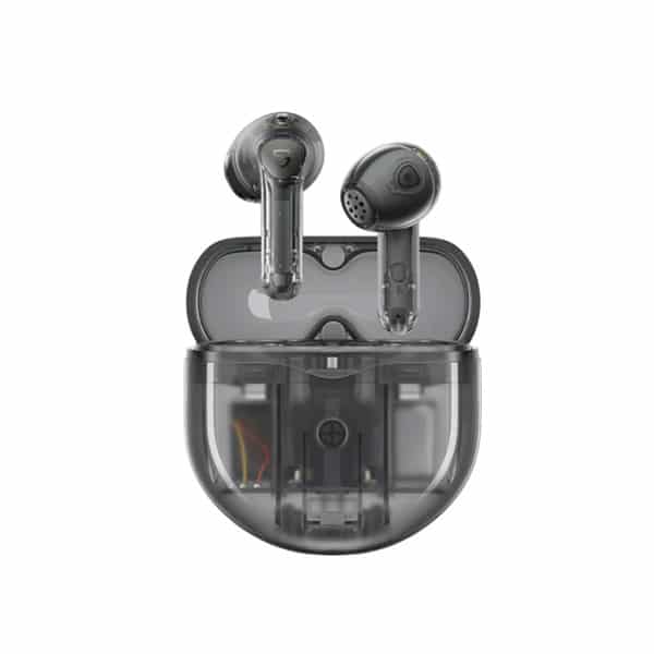 SoundPeats Air 4 aptX Lossless Wireless Earbuds Transparent Black