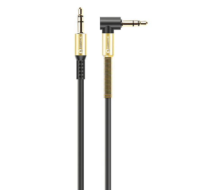 Space AX-495 Spring Aux Cable 2m