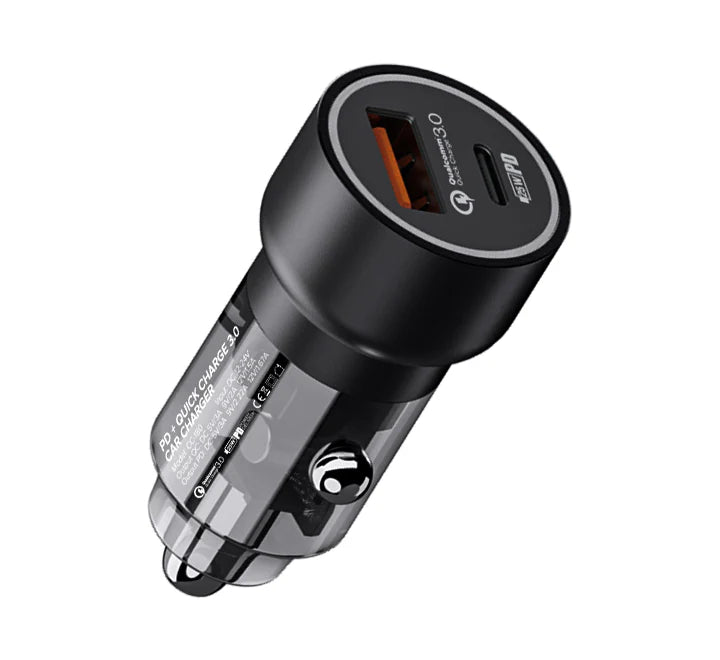 Space CC-180 PD+Quick Charge 3.0 Car Charger