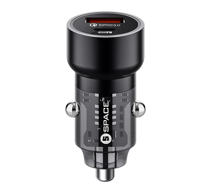 Space CC-180 PD+Quick Charge 3.0 Car Charger