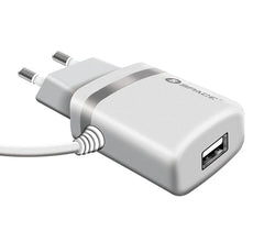 Space WC-105 2.4A Wall Charger Built In Micro USB Cable