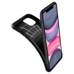 Buy Spigen iPhone 11 Case Liquid Air Matte Black from Vmart in Pakistan