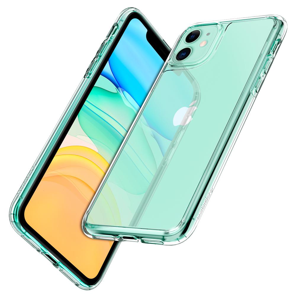 Spigen iPhone 11 Case Quartz Hybrid Crystal Clear