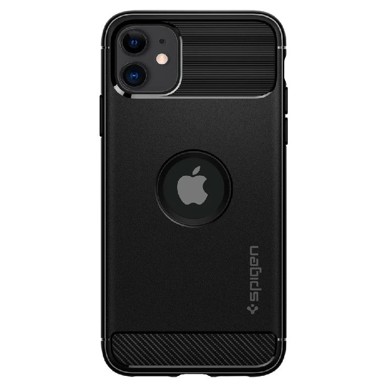 Spigen iPhone 11 Case Rugged Armor Matte Black