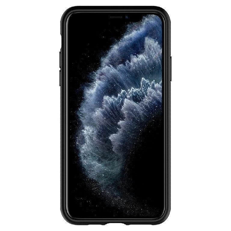 Spigen iPhone 11 Pro Case Liquid Air Matte Black