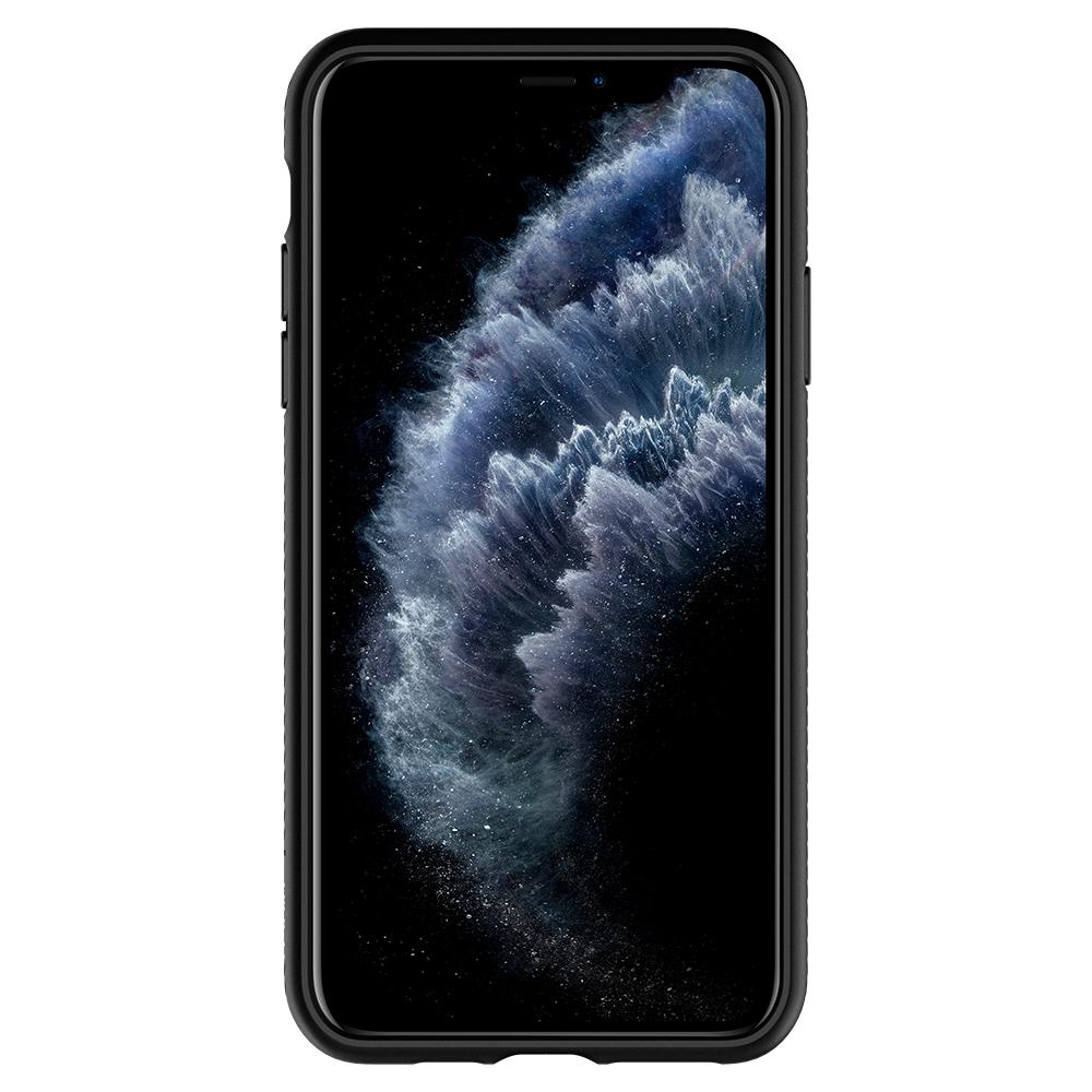 Spigen iPhone 11 Pro Max Case Liquid Air Matte Black