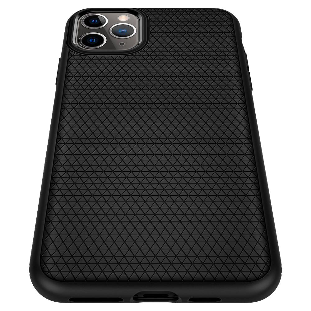 Spigen iPhone 11 Pro Max Case Liquid Air Matte Black