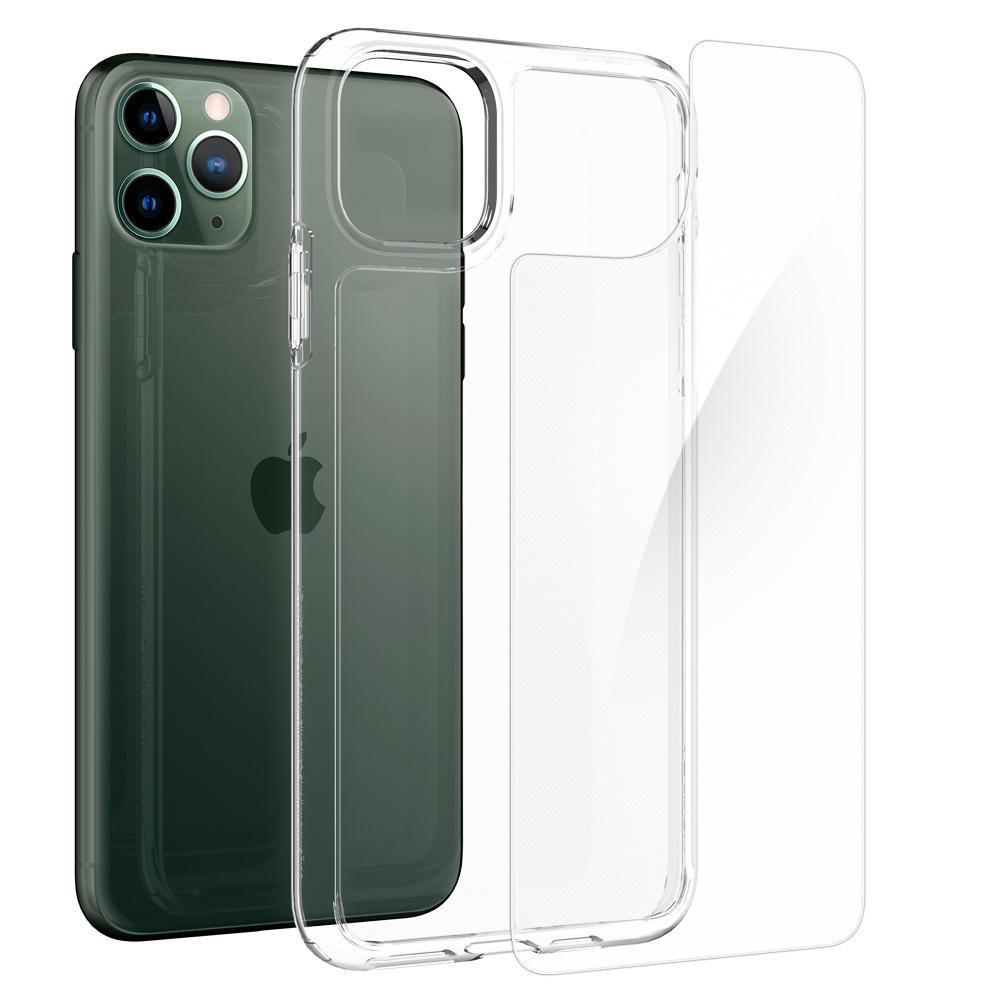 Spigen iPhone 11 Pro Max Case Quartz Hybrid Crystal Clear