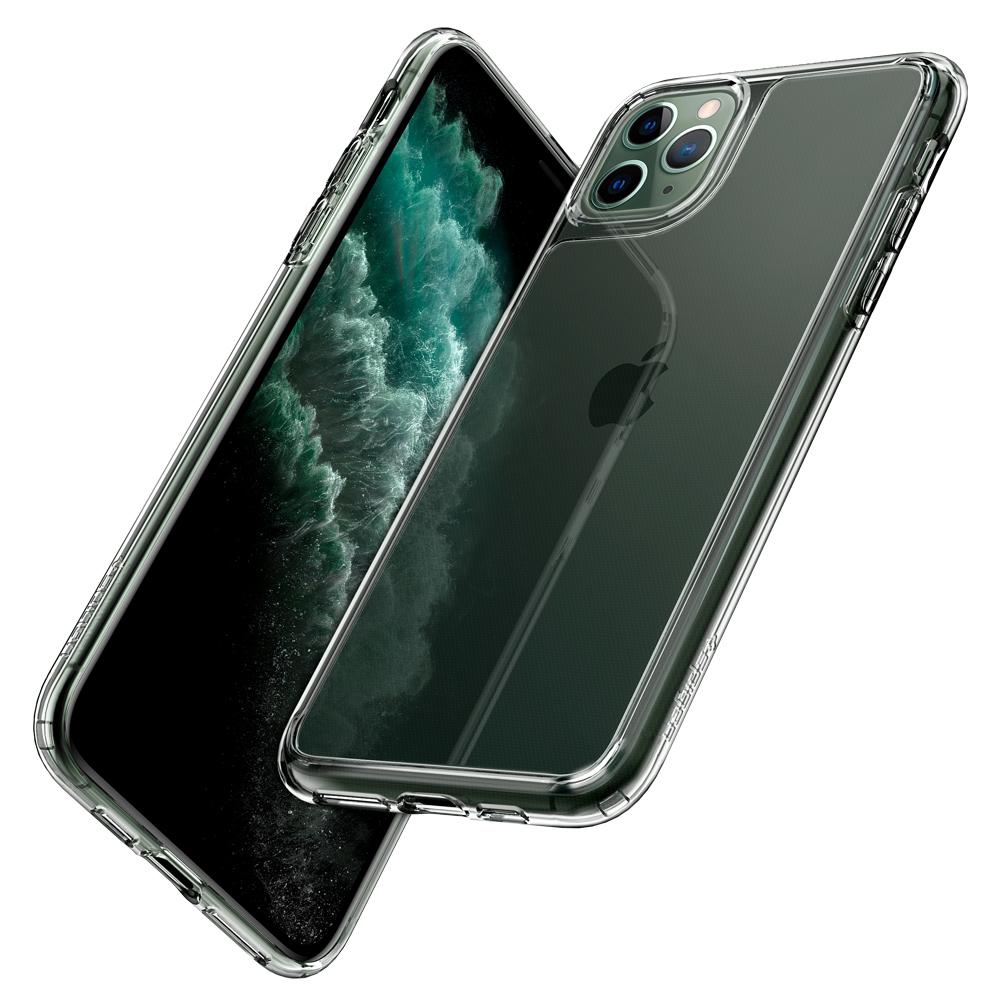 Spigen iPhone 11 Pro Max Case Quartz Hybrid Crystal Clear