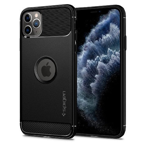Buy Spigen iPhone 11 Pro Case Rugged Armor Matte Black from Vmart in Pakistan