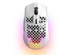 SteelSeries Aerox 3 2022 Edition Ultra Lightweight Wireless Gaming Mouse - Snow