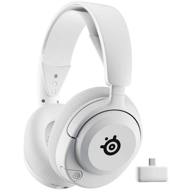 SteelSeries Arctis Nova 5 Wireless Gaming Headset for PC, PS5, and PS4 White