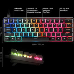 Buy SteelSeries Apex Pro Mini Gen 3 Mechanical Gaming Keyboard from Vmart in Pakistan