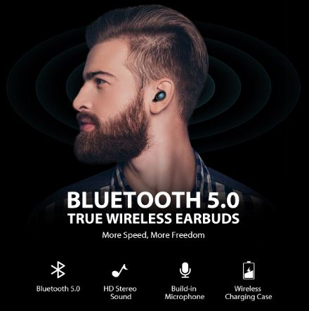Buy Mpow Mini Earbuds - T2 Standard from Vmart in Pakistan