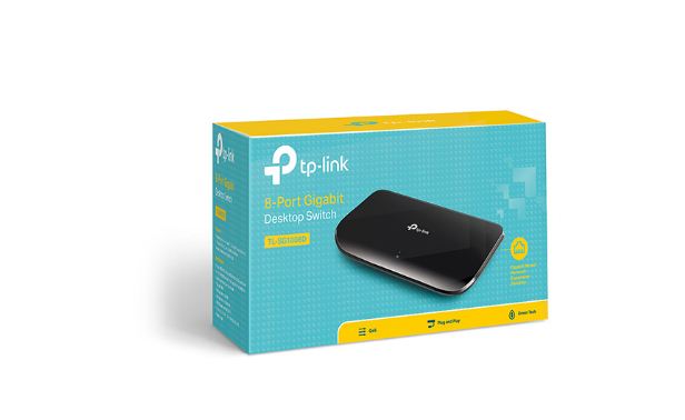 TP-Link TL-SG1008D 8-Ports Gigabit Desktop Switch